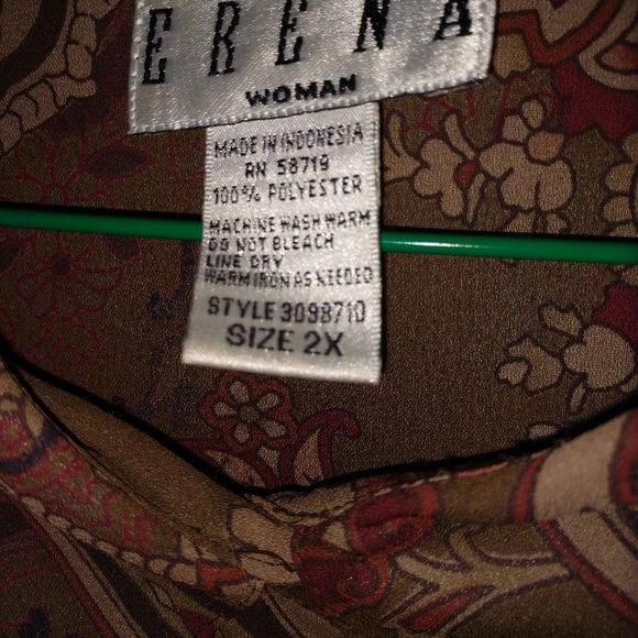 Button down blouse set - Picture 4 of 8